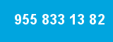 955 833 13 82